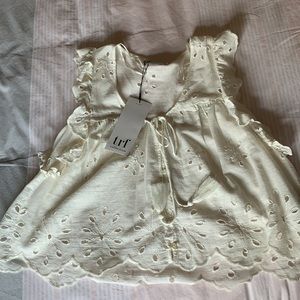 NWT Super cute Babydoll flared top 100% cotton